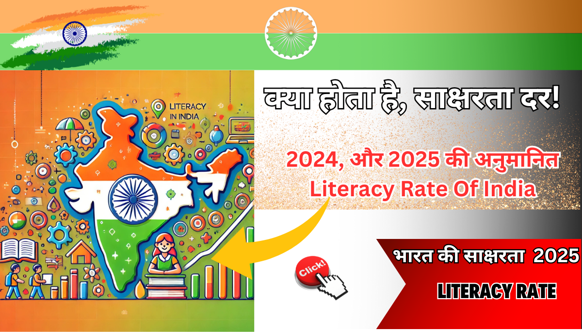 Literacy rate in India