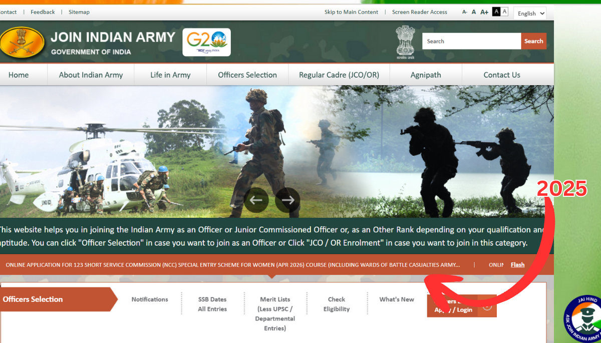 Indian Army NCC 123rd